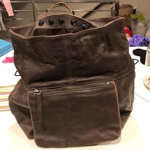 J. Crew collection leather bag
